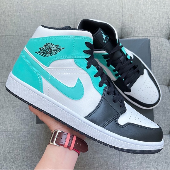 🤍 Nike Air Jordan 1 retro mid Tiffany blue - Picture 3 of 4